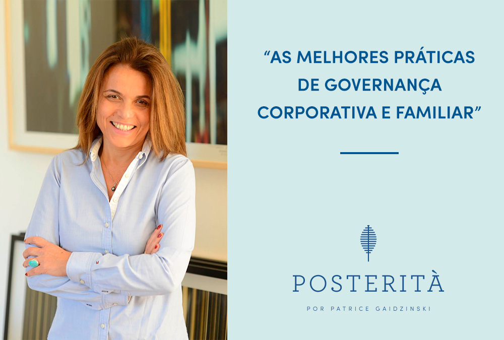 PATRICE GAIDZINSKI MINISTRA CURSO SOBRE PRÁTICAS DE GOVERNANÇA CORPORATIVA E FAMILIAR EM SC PATRICE GAIDZINSKI MINISTRA CURSO SOBRE PRÁTICAS DE GOVERNANÇA CORPORATIVA E FAMILIAR EM SC - A Posterità - formação e consultoria às famílias empresárias tem uma metodologia própria, desenvolvida por Patrice Gaidzinsk.